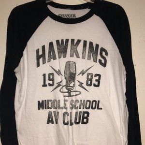 Graphic T-shirt 3/4 length sleeves